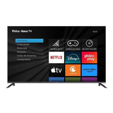 Imagem de Smart TV LED 58" Philco P58CRA 4K UHD - Wi-Fi, 2 USB, 4 HDMI, Roku, LC