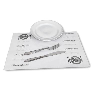 Imagem de Jogo Americano Papel Fundo Bandeja 27,5 X 37,5Cm 3000 Folhas