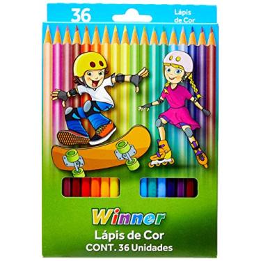 Imagem de Lápis de Cor, Winner, 48707, 36 Cores