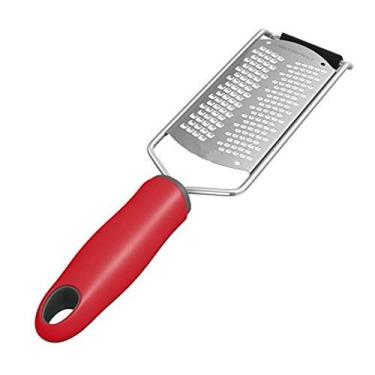Imagem de ralador de queijo ralador de fatias de aço inoxidável para ralador de queijo ralador de limão ralador de chocolate com tampa protetora