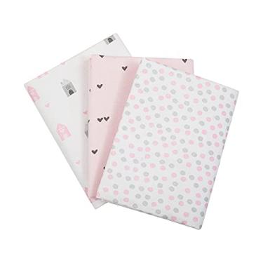 Imagem de Papi Textil Cueiro Flanelado Papi Compose Estampado 80Cm X 60Cm Contem 03 Un