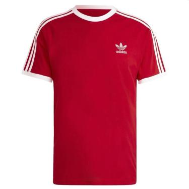 Imagem de Camiseta Adidas Adicolor Classics 3-Stripes Red-Masculino