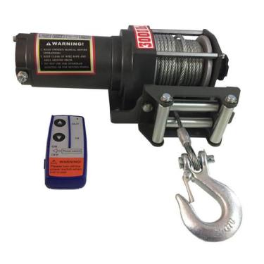 Imagem de Guincho Elétrico 12v 3000Lbs - Mercapide, 12V