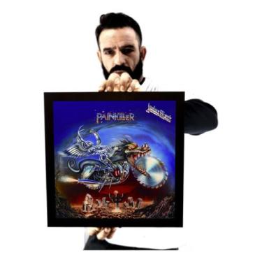 Imagem de Quadro Judas Priest Painkiller Arte Na Moldura - Fanarte