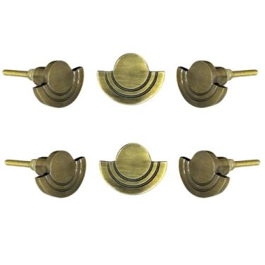 Imagem de Perilla Home Puxador de armário de meia lua de metal elegante - puxador de gaveta elegante para cozinha, banheiro e móveis - durável, design moderno com acabamento para aprimoramento da decoração de