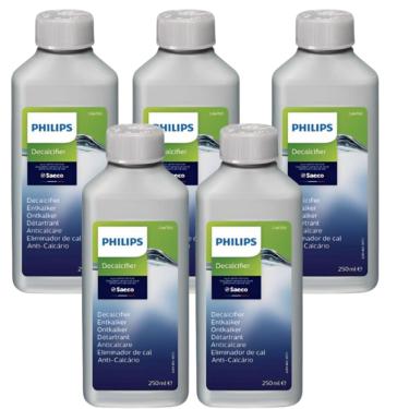 Imagem de Kit Com 5 Descalcificantes Liquido 250ml Ca6700 Saeco