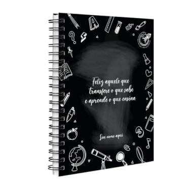 Imagem de Agenda 2026 Planner Semanal Personalizada Professores Lousa Verde