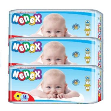 Imagem de Fralda Nenex jumbo 3 pacotes tamanho M 84 unidades