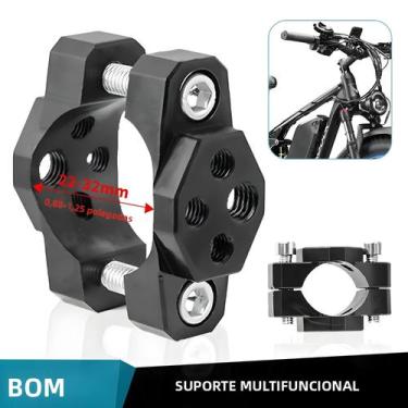 Imagem de Suporte De Fixação Para Guidão De Moto Para Faróis De LED E Luzes De N