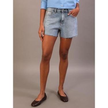 Imagem de Shorts Jeans  5 Pockets Barras a Fio-Feminino