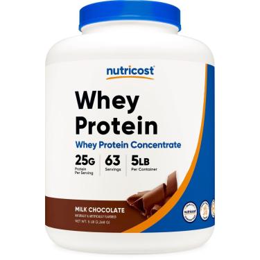 Imagem de Concentrado de proteína de soro de leite Nutricost Chocolate 2,27 kg-Unissex
