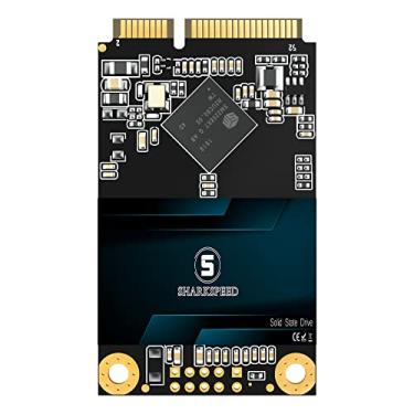 Imagem de mSATA SSD 256GB SSHARKSPEED SATA 3 6Gb/s 3D NAND Mini Unidade de estado sólido interno para laptop PC Desktop (mSATA, 256GB)