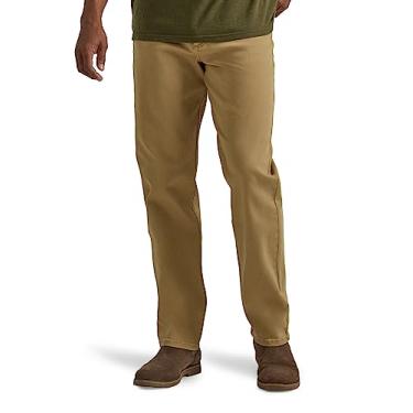 Imagem de Wrangler Authentics Calça jeans masculina clássica com 5 bolsos e ajuste folgado, Colheita, 35W x 29L