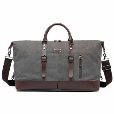 Imagem de Bolsa Polo One Espaçosa Viagem Esporte Mochila Cinza Trabalho, U, Cinz
