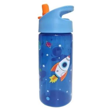 Imagem de Garrafinha Infantil Aventuras Astronautas ul 380Ml Buba - Buba Baby