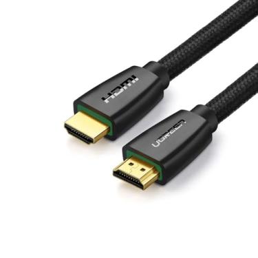 Imagem de MPOWER Cabo Vídeo Hdmi Macho-Macho 1.5 Metro PretoTrançado em Nylon Suporta Resolução 4K60Hz Velocidade de Transferência de 10.2Gbps Plug and Play