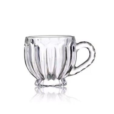 Imagem de XícarasDe Vidro Para Chá Café Cappuccino Mali 200ml Em Casa Tem