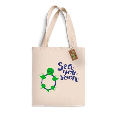 Imagem de Ecobag Média livro book algodão sustentável cru ou preta kindle capa presente natal dia dos professores