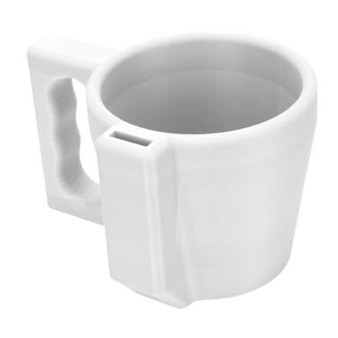 Imagem de Mangas de sorvete reutilizáveis ​​de wohpnle, suporte de cerveja com sorvete ABS com manga de copo isolada à prova de vazamento impressa em 3D para sobremesas congeladas de iogurte (roxo) (amarelo)