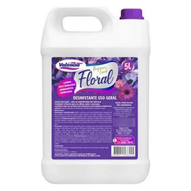 Imagem de Desinfetante Bactericida Floral Valência 5 Litros