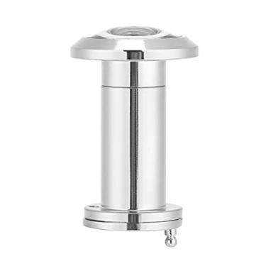 Imagem de visor de porta de latão maciço com tampa de privacidade giratória para serviço pesado (200 graus)(bright), Olho mágico da porta frontal,