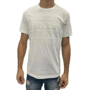 Imagem de Camiseta Le Coq Sportif TD 17201 Masculina - Branca-Masculino