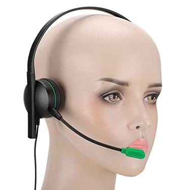 Imagem de Unilateral Fone de ouvido para jogos de computador, supra-auricular, para PC, com cancelamento de ruído, para One