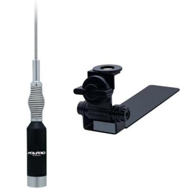 Imagem de Antena Móvel Px 1,23 metros Inox Suporte Bi-Articulado Caminhonete Pic