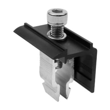 Imagem de Generic Suporte de painel solar Suporte de suporte Pv Suporte fotovoltaico Liga de alumínio para Rvs Sistemas off-grid Reboques de galinheiro, 34x28mm