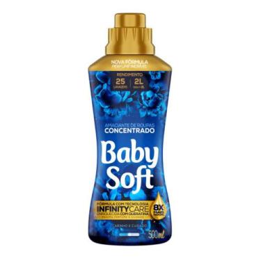 Imagem de Amaciante Concentrado Baby Soft Carinho e Cuidado 500ml - Rende 25 Lav