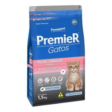 Imagem de Ração Premier Gato Filhotes Ambientes Internos 1,5kg