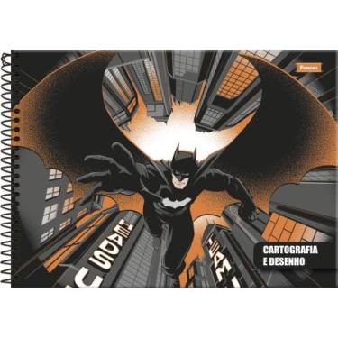 Imagem de Caderno de Desenho Universitário Capa Dura Batman 80 Folhas - Pacote c