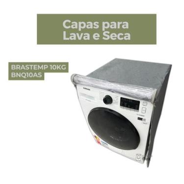 Imagem de Capa para secadora brastemp 10kg transparente flex - Capas Flex, Cinza