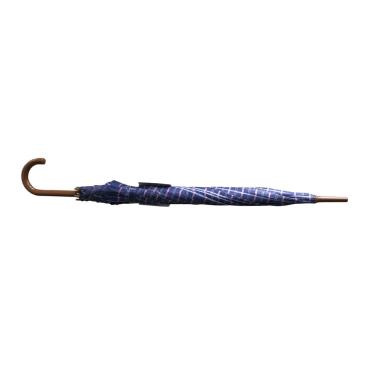 Imagem de Guarda-chuva Dobrável Basic+ UB06 Xadrez Azul Poliéster