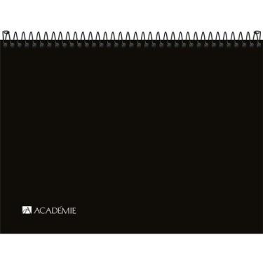 Imagem de Caderno Sketchbook Espiral Capa Plástica A4 Académie Sense 150 G 50 Fo