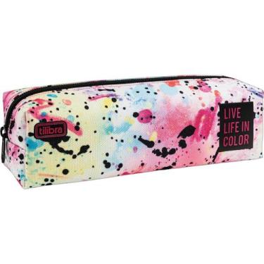 Imagem de Estojo Médio Académie Splashes Branco - Academie, Único