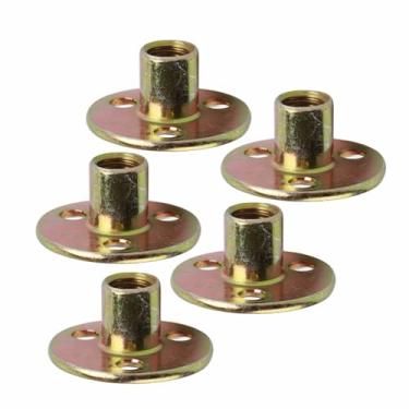 Imagem de Porca de Flange de 3 Orifícios, Móveis de Ferro Galvanizado Fixação Camiseta M6 M8 M8, Delicada e Prática, Alta Resistência Estrutura e firme. Adote a Fixação de 3 Orifícios (M10)