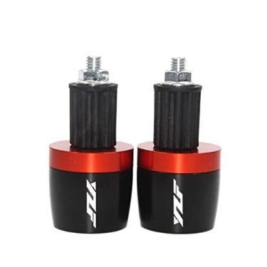 Imagem de Extremidades das manoplas do guidão da motocicleta, tampas de extremidade, acessórios deslizantes de peso para YZFR1 YZFR6 YZFR15 YZFR3 YZFR25