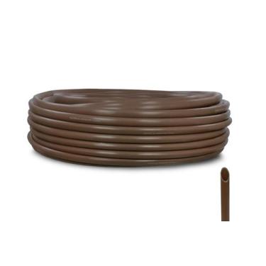 Imagem de Mangueira polietileno para irrigação 1,5mm meia polegada 100m marrom -