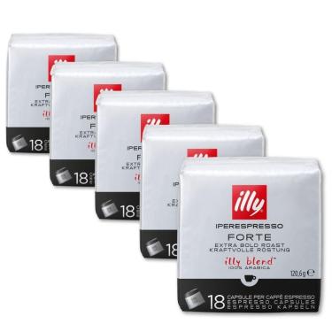 Imagem de 90 Cápsulas Café Illy Forte Espresso Iperespresso