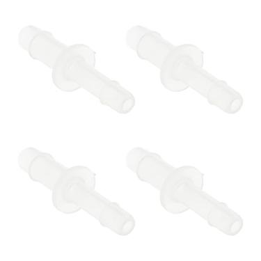 Imagem de Briny River 4 conectores de tubo branco resistente a solventes de 2 mm a 4 mm para sistema de tinta de impressora de grande formato 4 x 2 6 x 4