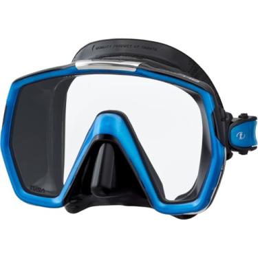 Imagem de TUSA M-1001 Freedom HD máscara de mergulho, Black/Fishtail Blue, One Size