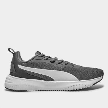 Imagem de Tênis Puma Flyer Flex Bdp Masculino, Chumbo, Cinza, 41