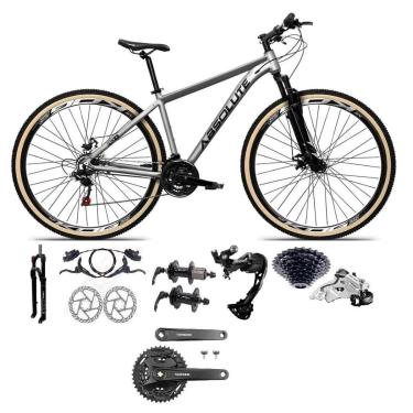 Imagem de Bicicleta 29 Absolute Nero 5 Câmbio Shimano Alívio 27v K7 Freios Hidráulicos Trava Pneu...