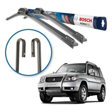 Imagem de Palheta Limpador Parabrisa Bosch Pajero Tr4 2002 A 2016 Preto - NoBran