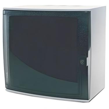 Imagem de Quadro de Distribuição S024331K com 24 Disjuntores Sobrepor Porta Transparente Fecho Yale Inox Steck