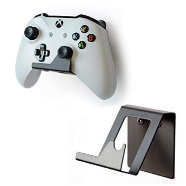 Imagem de Monzlteck Novo suporte de controle de parede para Xbox One, controle série X/S, controle Switch Pro, design antiderrapante (par)