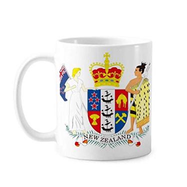 Imagem de Caneca The National Emblem of New Zealand cerâmica café porcelana xícara louça