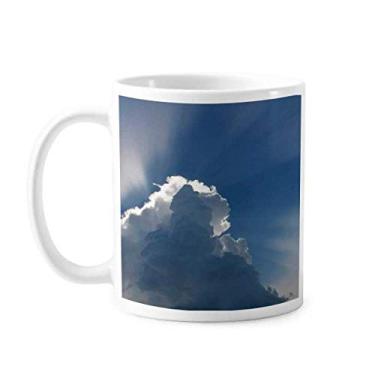Imagem de Caneca Sunshine White Clouds cerâmica cerâmica café porcelana xícara louça