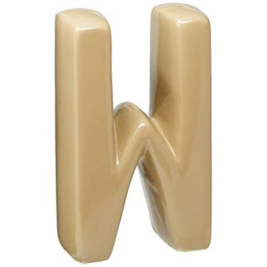 Imagem de Letra W Decorativa Ceramicas Pegorin Sands